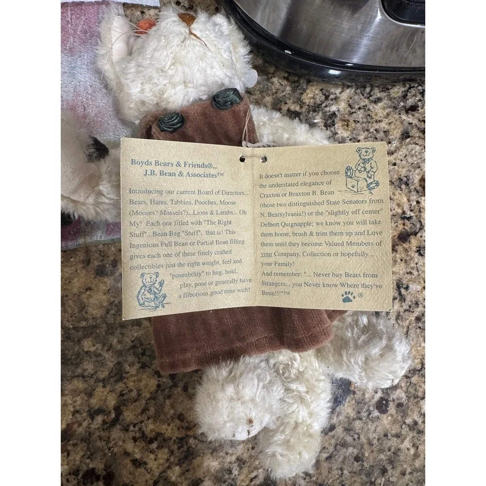 Felina Catterwall - Boyd's Bears Fall Pumpkin Teddy Bear Collectibles